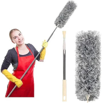 DusterPro - 8 Feet Bendable & Extendable Fan Ceiling Duster (Imported Quality)